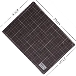 Polymères de coupe de grille A4, plaque d'auto-guérison, modèle de planche de gravure, tampon caralisé à la main, outils de coupe domestiques, café double face, document