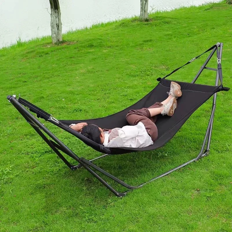 

Indoor adult single double hammock bracket courtyard leisure hammock