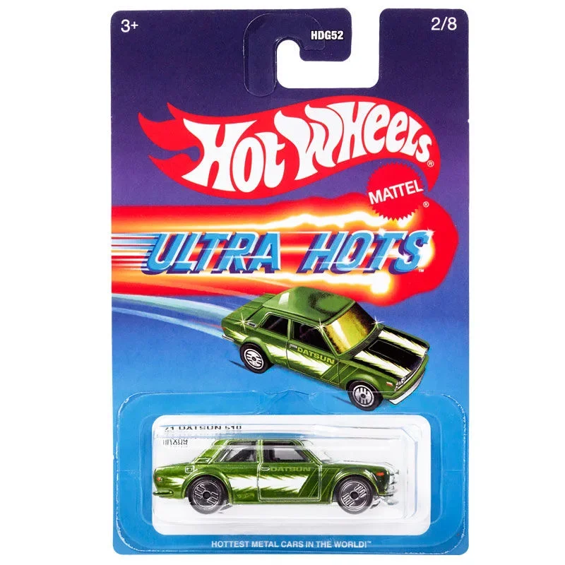 Hot Wheels Conjunto Vintage ULTRA HOTS Datsun 510 Porsche 935 Toyota AE86 HDG52 Modelo de Carro Exibição de Sala Coleção de Menino Presente de Aniversário