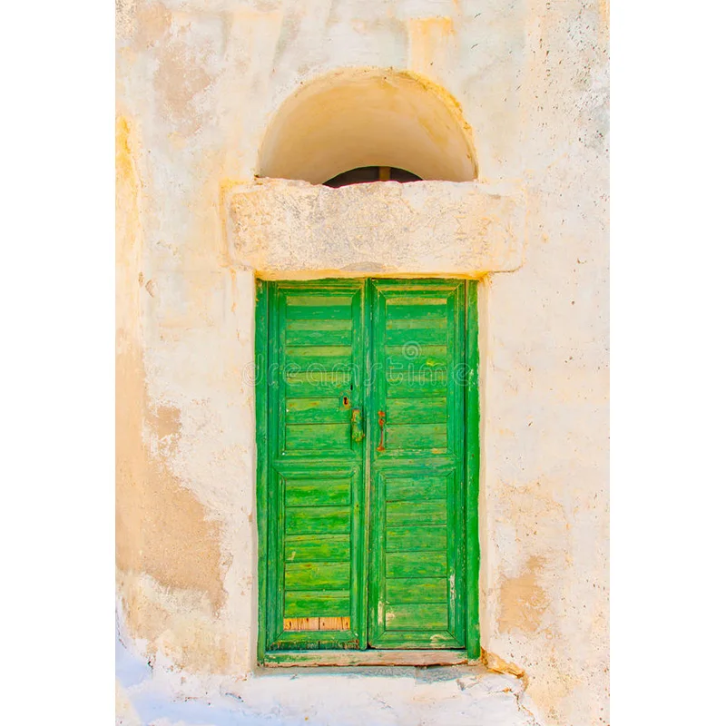 NITREE European Style Retro Street Seaside Scenery Wedding Photos Newborn and Pet Photography Background Props  JDH-06