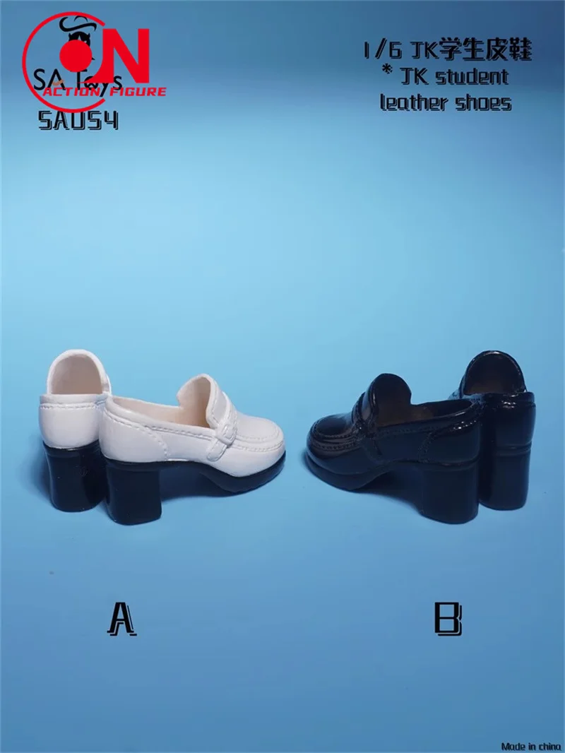 SA Toys SA054 1/6 JK طالب أحذية من الجلد مدرسة فتاة الأحذية نموذج صالح 12 ''أنثى الجندي عمل الشكل الجسم الدمى #6