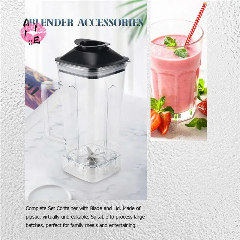 

A11E-Spare Jug For Blender Replacement Part Transparent 2L Capacity Blender Spare Compatible For SILVER CREST Blender
