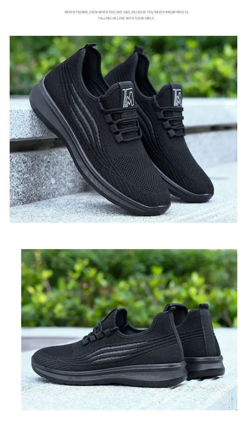 � Lässige Turnschuhe für Herren, Sommer, atmungsaktiv, flache Schuhe, leicht, erschwinglich, kostenloser Versand ​ – Detail 5