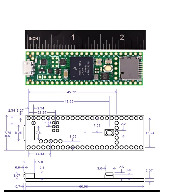Spot 4.1 DEV-16771 IMXRT1062 Teensy 4.0 Teesy4 3.2