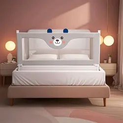 Bed Barrier Anti-Fall Baby Bedroom Sleeping Fence children Baby Safety Bed Rails Bed Guard Rail Side Protective Toddler Fences