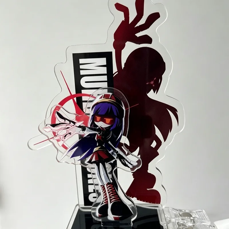 Anime Murder Drones CYN J N V Doll Uzi Doorman‌ Cosplay Standing Plate Acrylic Figure Stand Desktop Decoration Ornament Prop