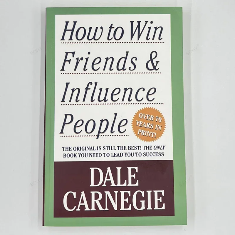 

How To Win Friends Influence People Interpersonal Communication Skills Self Improvement Reading Book By Dale Carnegie