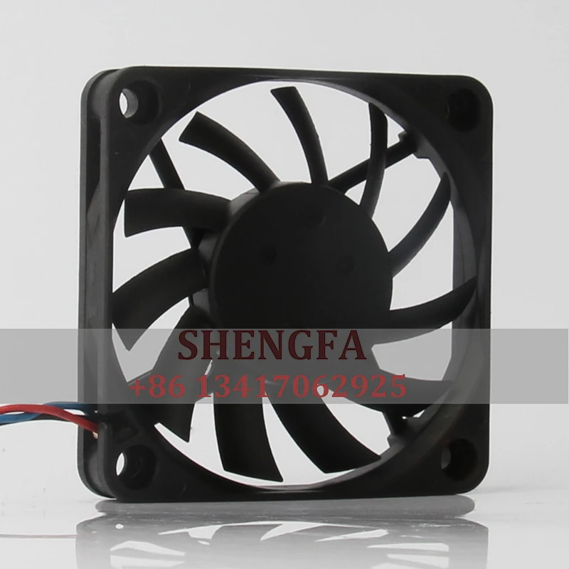 Kipas Pendingin Casing Delta EFB0612HHA DC12V 0.25A 6010 6cm Volume Udara Tinggi Peralatan Chassis Aliran Aksial Exhaust 60X60X10mm