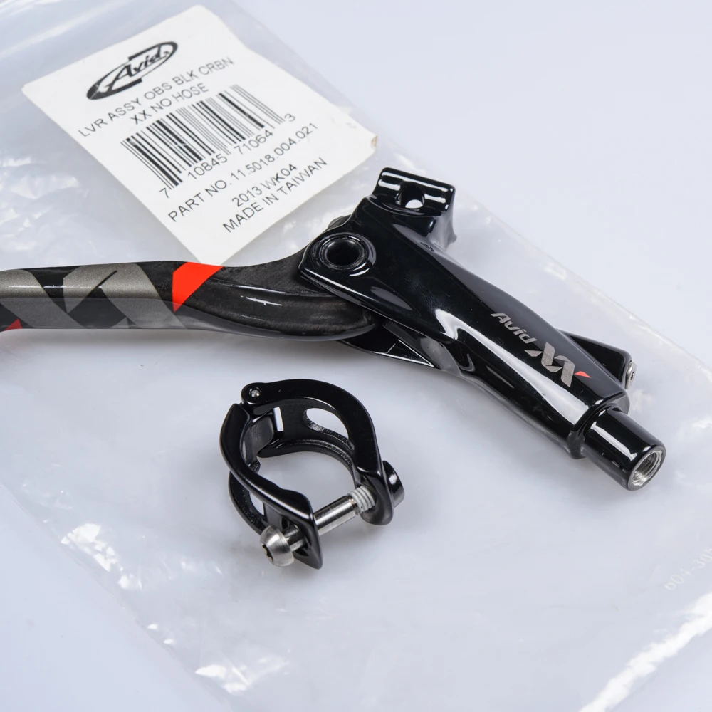 SRAM AVID 11.5018.004.021 Lever Assy XX Carbon (tooled reach adjust), Hinged Clamp/MMXcompatible, Obsidian Black  2013-2014