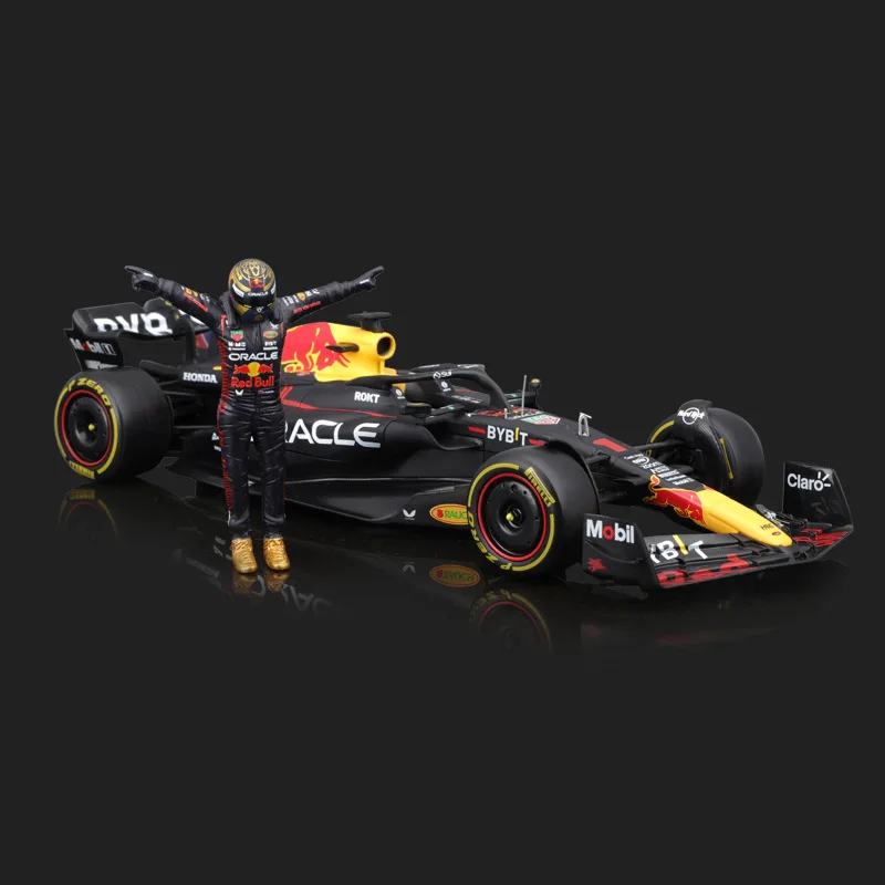 burago 1:24 Red Bull RB19 F1 Formula One Formula Alloy Car Model Study Ornaments Kids Collection Toys Christmas Gifts Wholesale