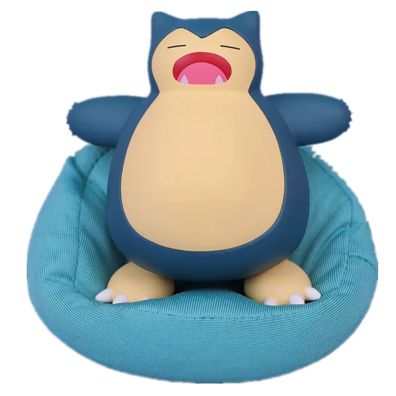 Pokemon Pikachu Eevee Bulbasaur Snorlax Action Figuresleeping Position Animation Surrounding Doll Figure Table Decoration