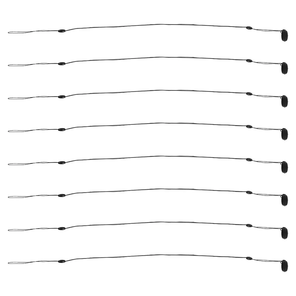 

8 Pcs Lost Lanyard Elastic Wrist Leash for Stylus High Elasticity Nylon Elastic Lanyard Tether Silicone