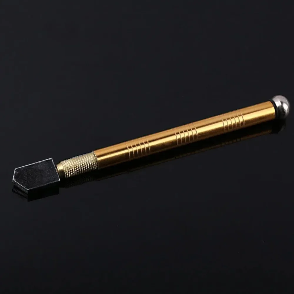 Tagliavetro diamantato Tagliapiastrelle in ceramica manuale Utensile da taglio per vetro da 5-12 mm Manico antiscivolo