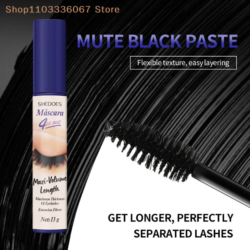 【SA】10ML Waterproof Mascara Eyelashes Lengthening Long Lasting Silky Lash Black Eyelashes Extension Make Up Beauty Eye Cosmetic
