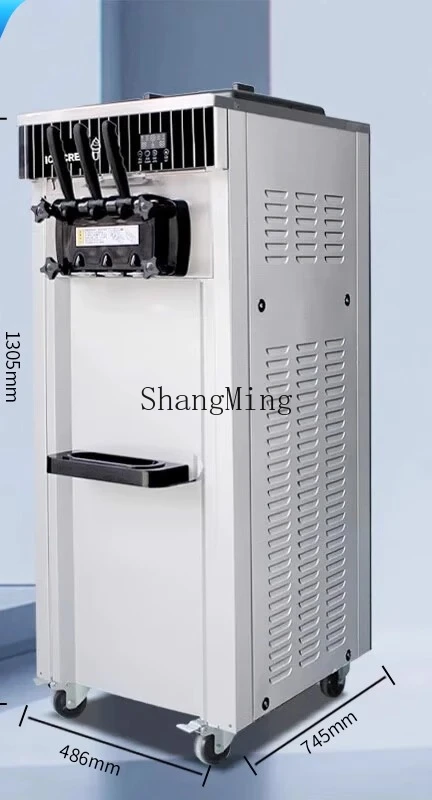 ZYY commercial stall ice cream machine ice cream machine small desktop cone machine