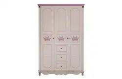 Children's wardrobe kids home bedroom vertical hinged door two-door three-door wardrobe small apartment storage locker