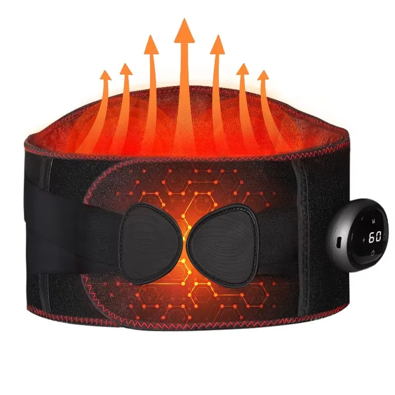 

Protector Graphene Fixed Warm Compress Heat Waist Artifact Heating Traction Vibrating Shiatsu Abdomen Massage