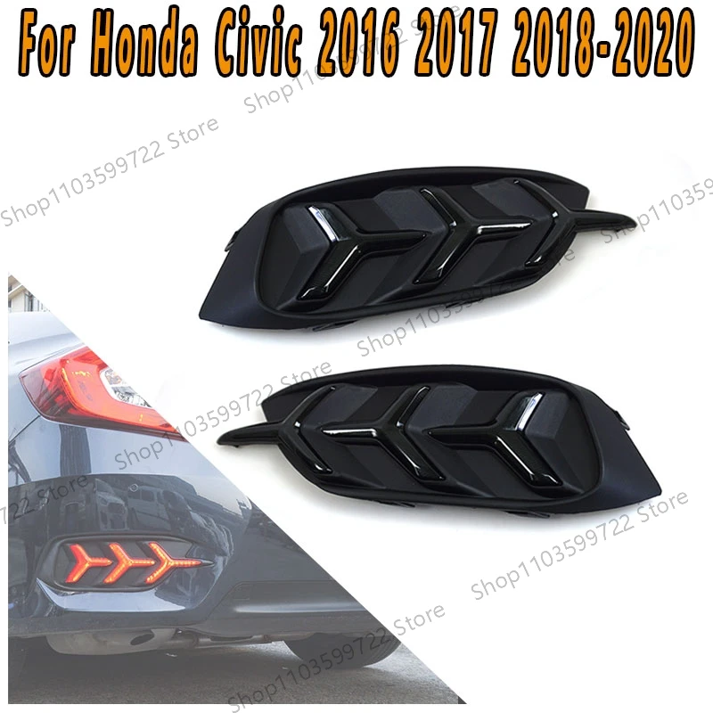 

Для Honda Civic 2016, 2017, 2018, 2019, задний бампер