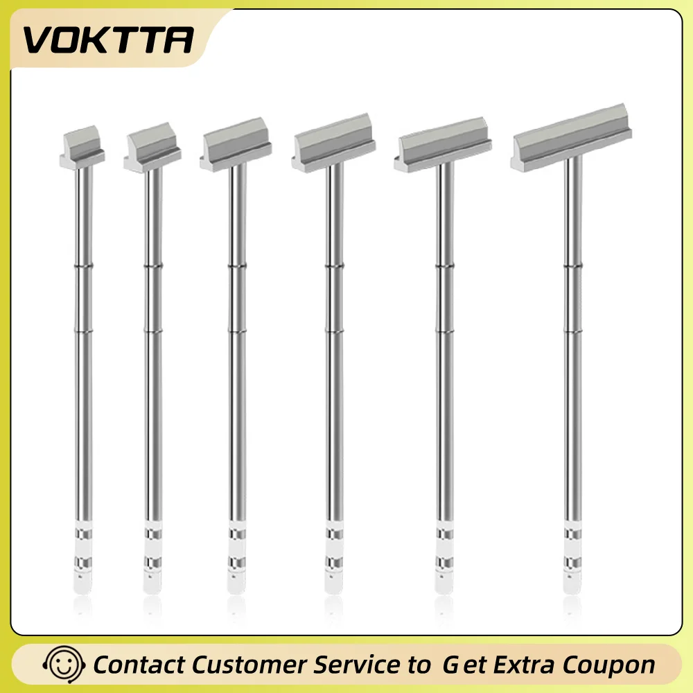 Fast Heating T12 Series Soldering Iron Tips Spatula Shape Replacement Head  Multi-Layer Electroplating for Soldering Station