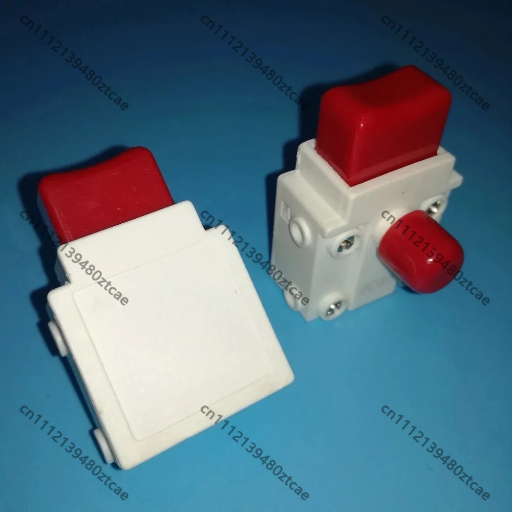 2Pcs HY37B Dustproof Lockable Trigger Push Button Switch 125V 250V 17A 12A Replacement AccessoryOutdoor Garden Power Tools