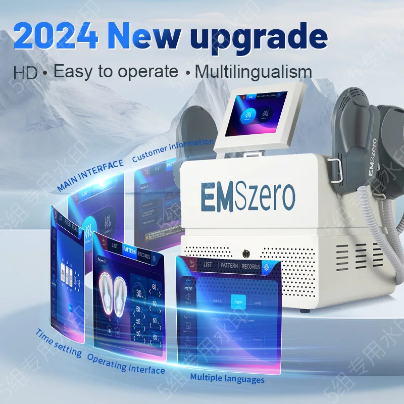 Latest Upgrade 200Hz RF EMSZERO Degreasing and Shaping Machine Muscle Stimulation Shaping Machine