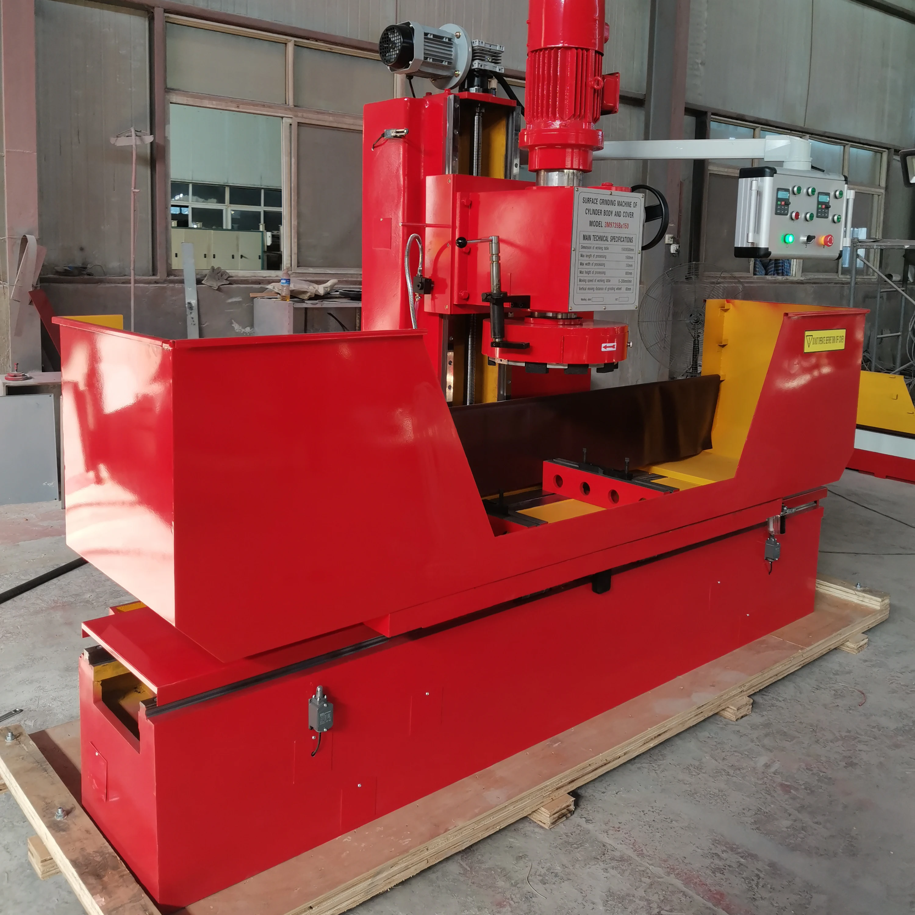 Highly Stable Surface Cylinder Block Grinding Machine For Cylinder Head Engine Long Service Life