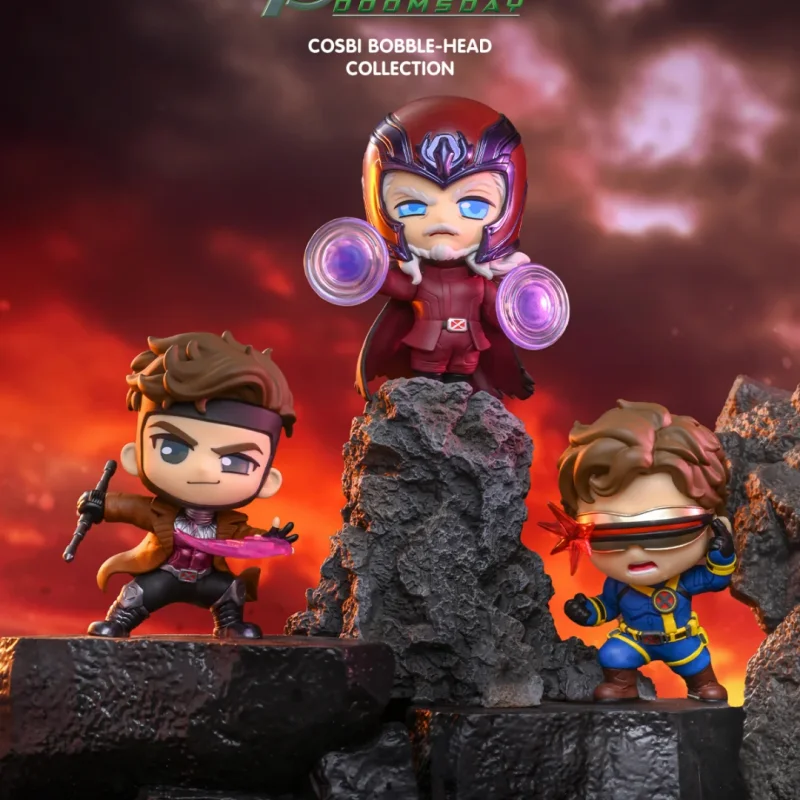 Original Hot Toys Marvel Avengers Cosbi Bobble-Head Collection Blind Box Collectible Action Figure Hot Movie Peripheral Ornament - view 4
