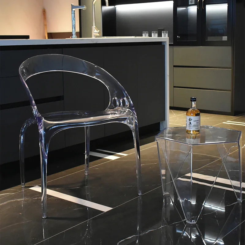 كرسي فاخر Loungefly غرفة الطعام كراسي بلاستيكية مساعدة خمر أثاث الفناء في الهواء الطلق مجموعة صالة ماكياج لينة Stoelen