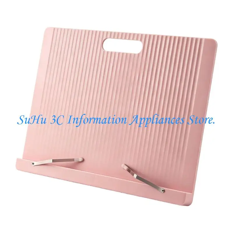  Handsfree Foldable Desk Reading Rack with Page Clips for Book and Tablet