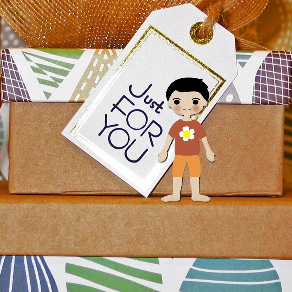 100 Piezas de Madera de Tilo Natural para Manualidades, Formas para Actividades de Jardín de Infancia, Pintura DIY, Madera sin Terminar