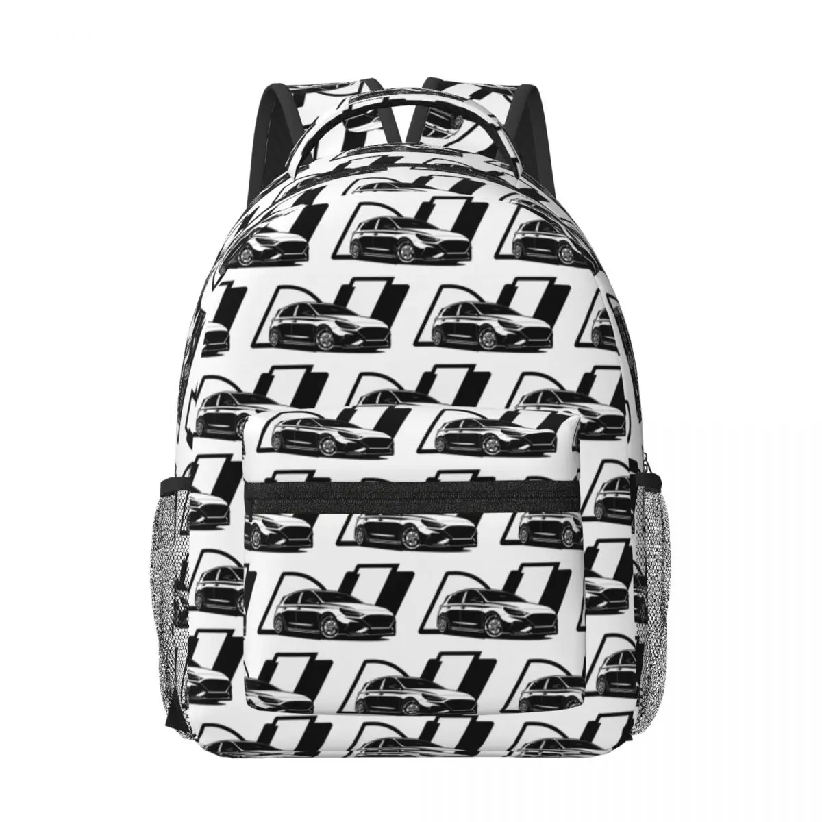 

Hyundai N Performance Woman Backpacks Boys Girls Bookbag Fashion Students School Bags Portability Laptop Rucksack Shoulder Bag
