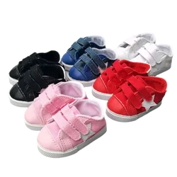 7.5cm Doll Shoes Sneackers for 18 Inch Doll Sport Shoes, 17 Inch Baby Doll Shoes