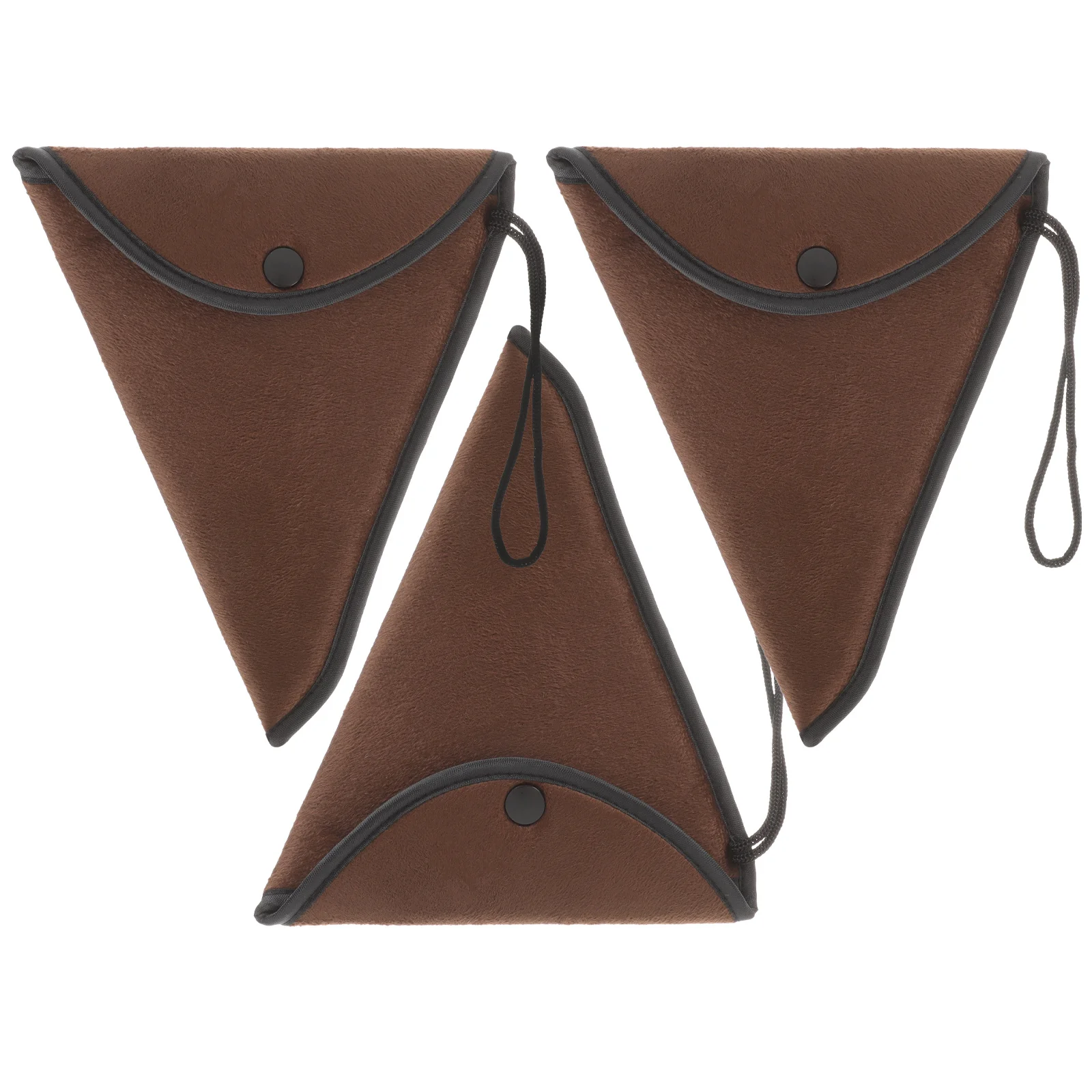 

3Pcs Durable Ocarina Storage Pouches Thickened Wear Resistant Portable Protector for 12-Hole Ocarina Musical Instrument Carrying