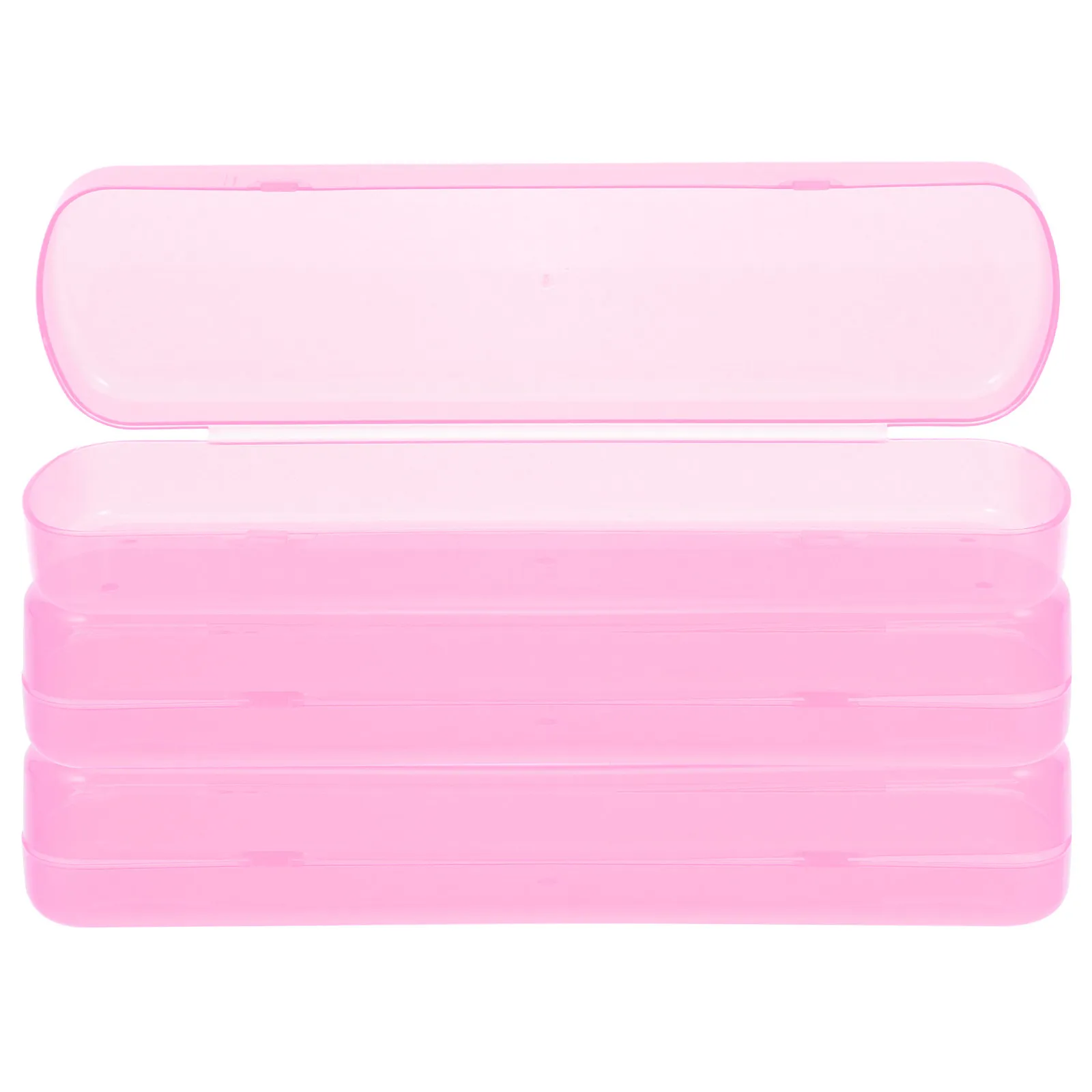 

3Pcs Toothbrush Box Plastic Travel Toothpaste Carrier Portable Toothbrush Case Holder Organizer Outdoor Travel Storage