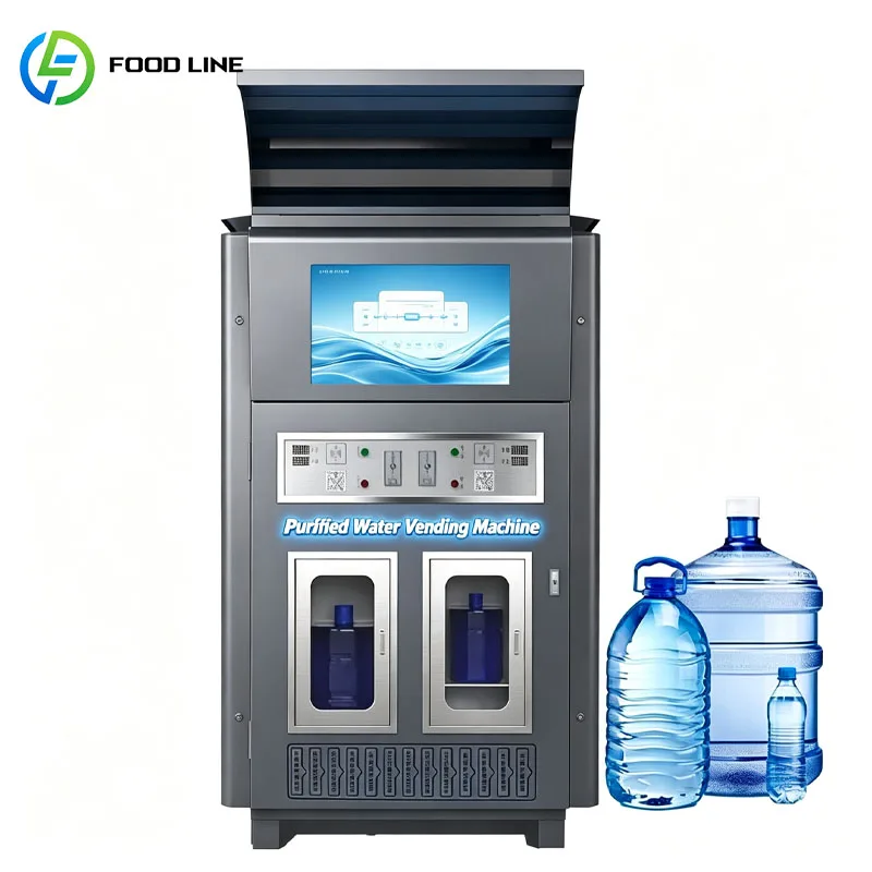 Water Purification Vending Machine Automatic RO Water Station Self Service Commercial Equipment Customized