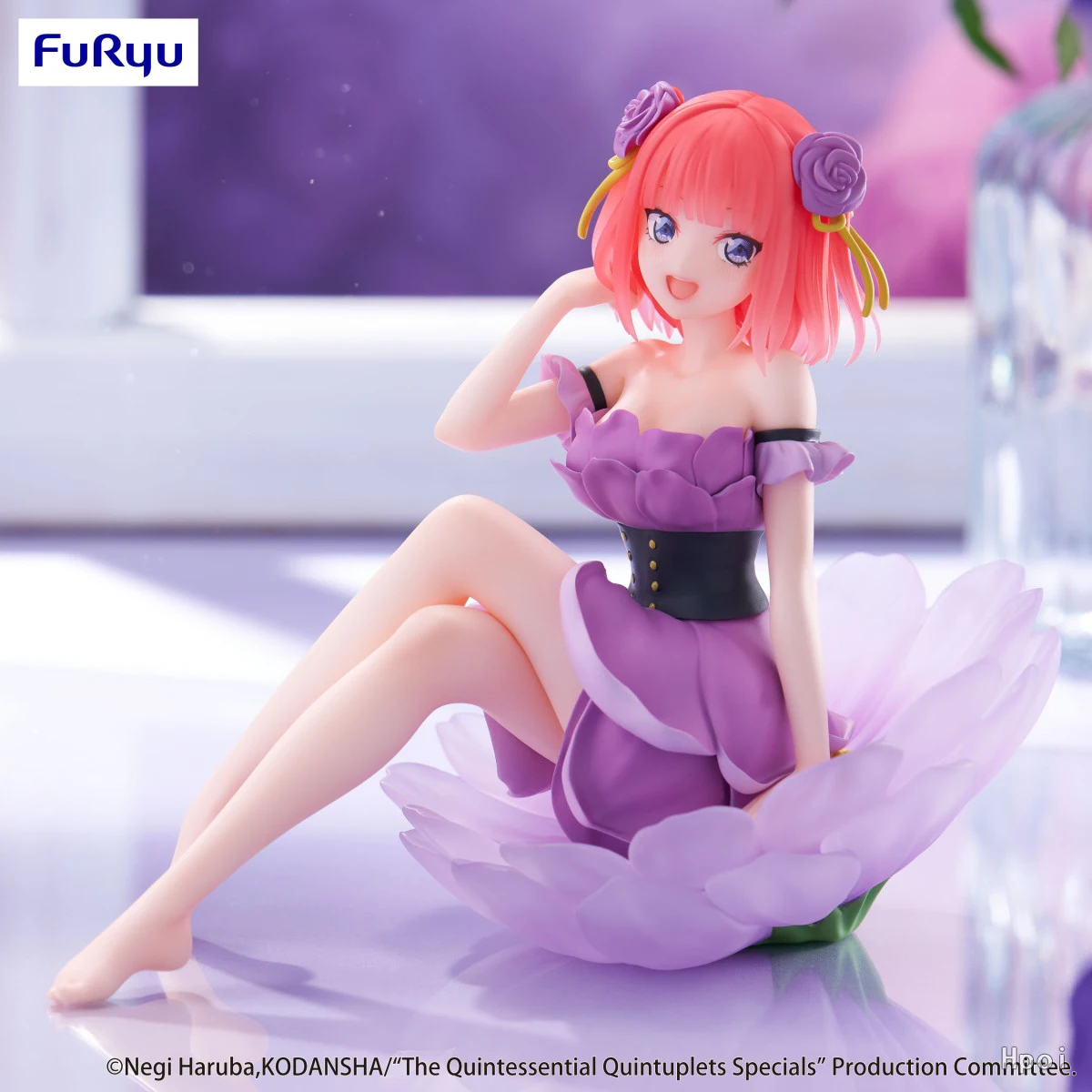 

In Stock Original FuRyu Prepainted Bloo-me! Gotoubun No Hanayome∽ Nakano Nino Anime Figure Model Decoration Collection Series
