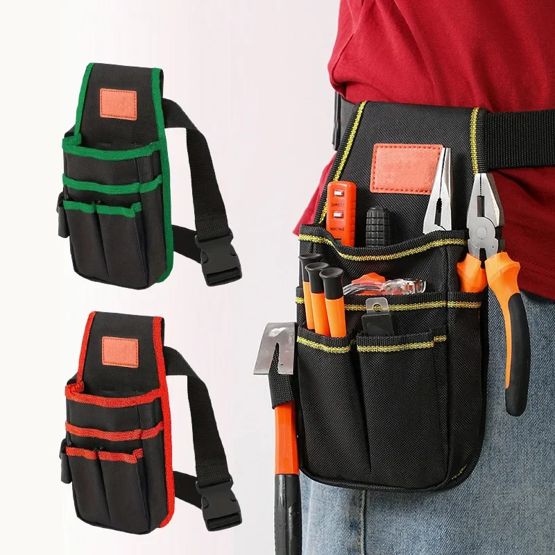 Specialized Oxford Cloth Tool Bag for Hi-Waist Hi-Vis Pants Customizable Hardware And Electrical Tool Pouch
