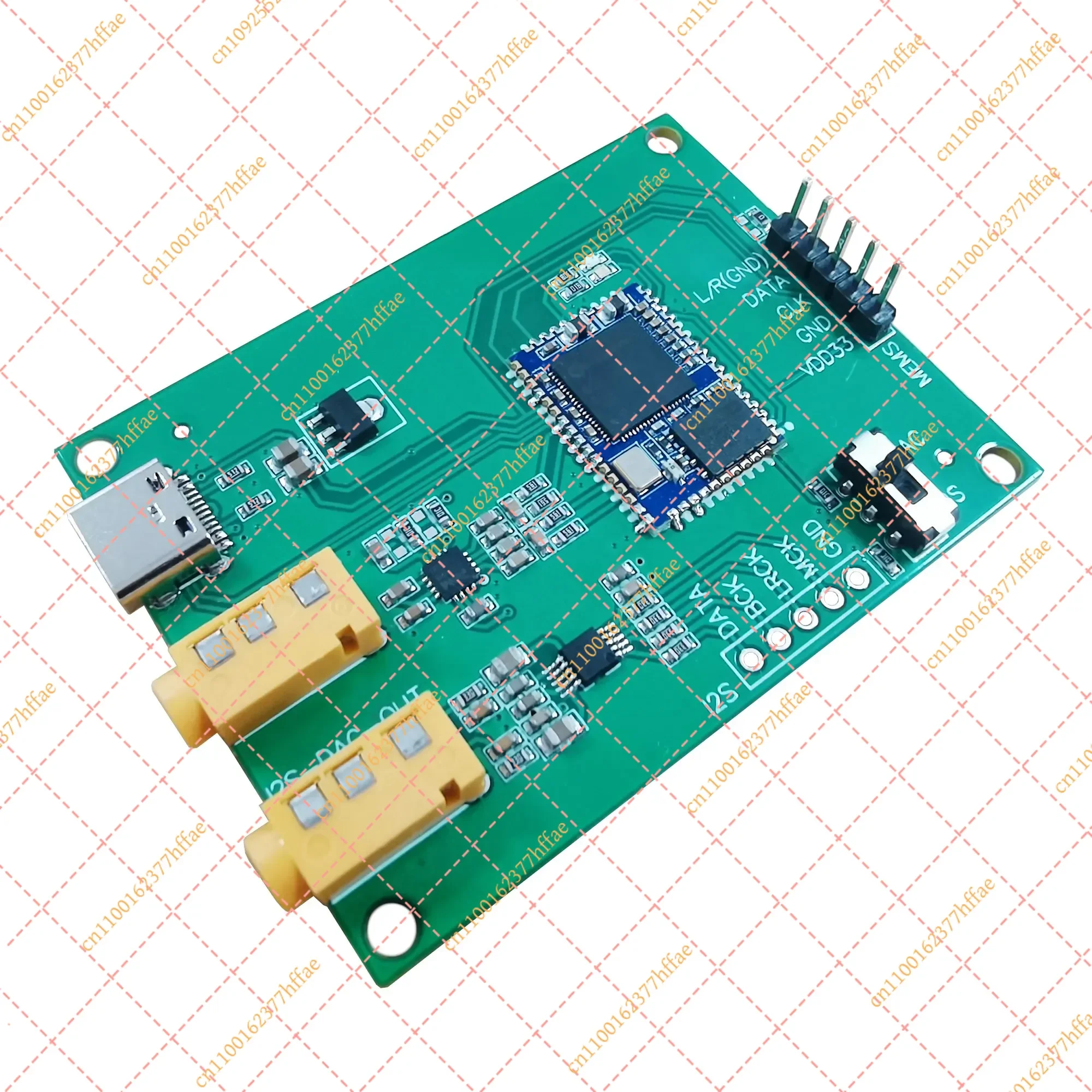 JY PDM MEMS Digital Microphone To I2S PCM  Analog Output DAC 16bit 48K