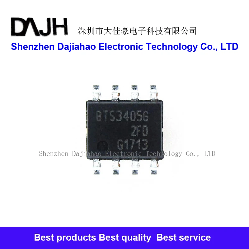 5PCS/LOT BTS3405G BTS3405 3405G SOP-8 Distribution switch chip load driver IN STOCK