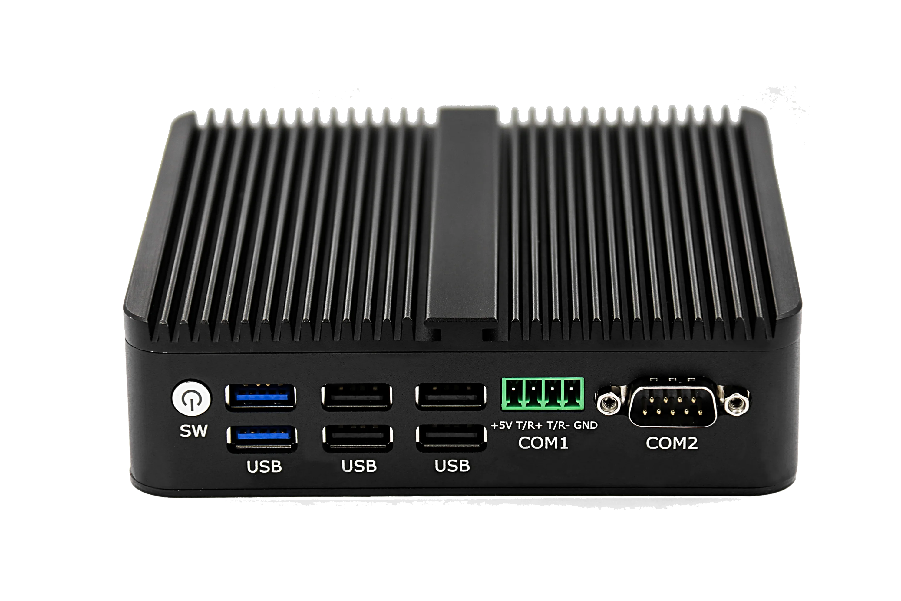 Industrial mini pc computer 4 four I225 Lan  N100 J6426 J6413 J6412 Phoenix RS485 rS232 dual com HD2.0 DP Fanless Mini Pcs