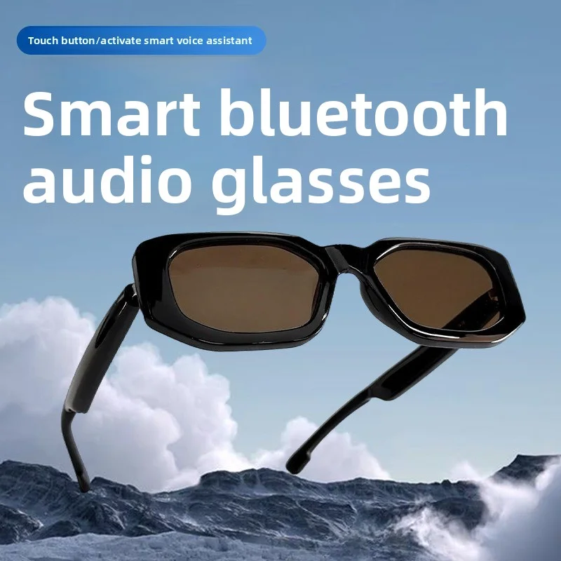 

Smart glasses for listening to music, voice assistant for communication, Bluetooth connection, smart sunglasses