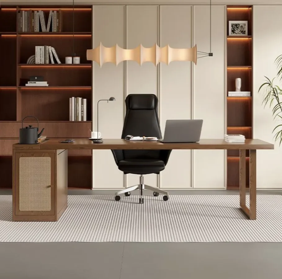 Modern Classic MDF Office Desk Wooden Furniture With Competitive Price Convertible Design For Sale