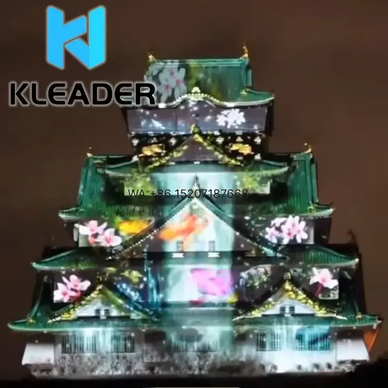 Wmwmnu Interactive Projection 3D Mapping Digital Art Holographic AR Video Wall Magic Show Augmented Reality Virtual AR