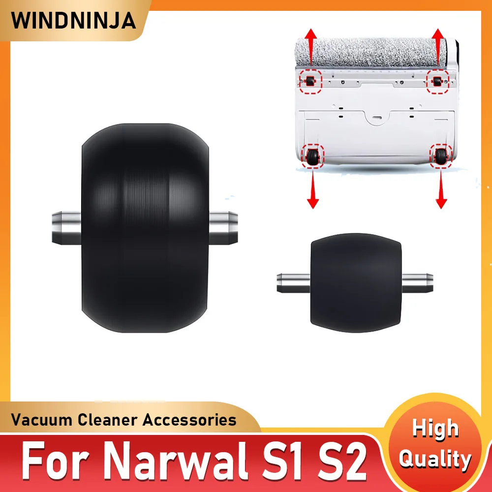 Wheels For Narwal Floor Cleaner S1 S2 Roller Wheel Replacement Robot Vacuum Floor Scrubber Machine Motorized Heads Little Shaft
