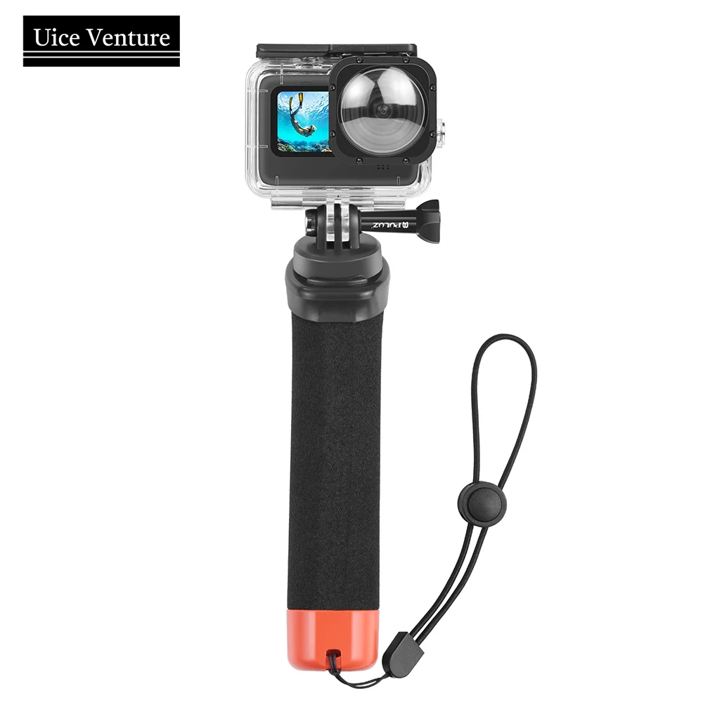 Action Camera Accessories Travel Floating Hand Grip Photography Selfie With Lanyard Waterproof Portable Outdoor Fit For Gopro 8