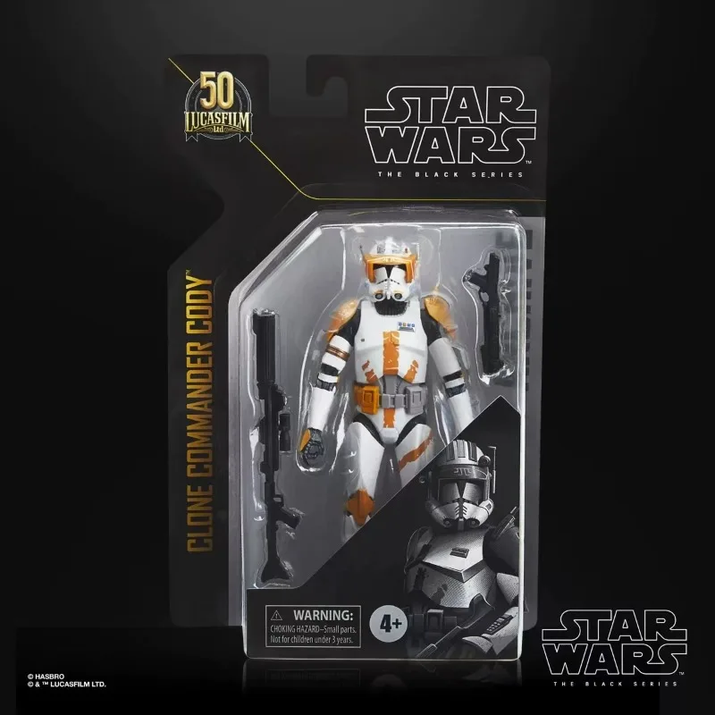 Original Hasbro Star Wars The Black Series CLONE COMMANDER CODY Action Toy Figure Collection view 4