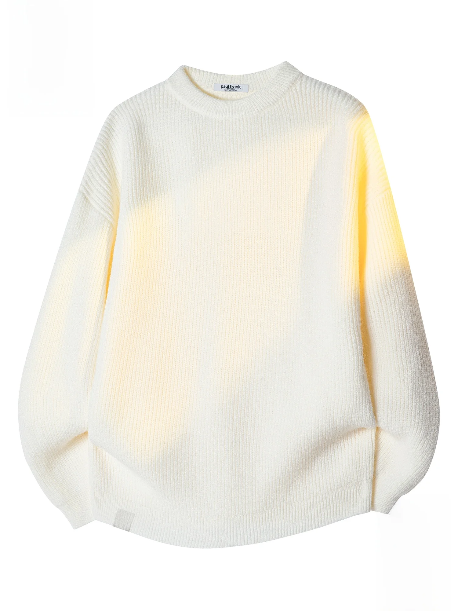 

PaulFrank M Knitted Sweater round Ne Warm Pure Color Versatile Base Layer Top for Autumn Winter Couple Casual Sle Comf...