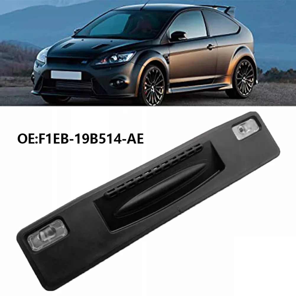 2015-2018 أجزاء فييستا ABS مقبض صندوق السيارة رقم OEM F1EB-19B514-AE أنيق أسود إنهاء عملية سلسة لصندوق السيارة