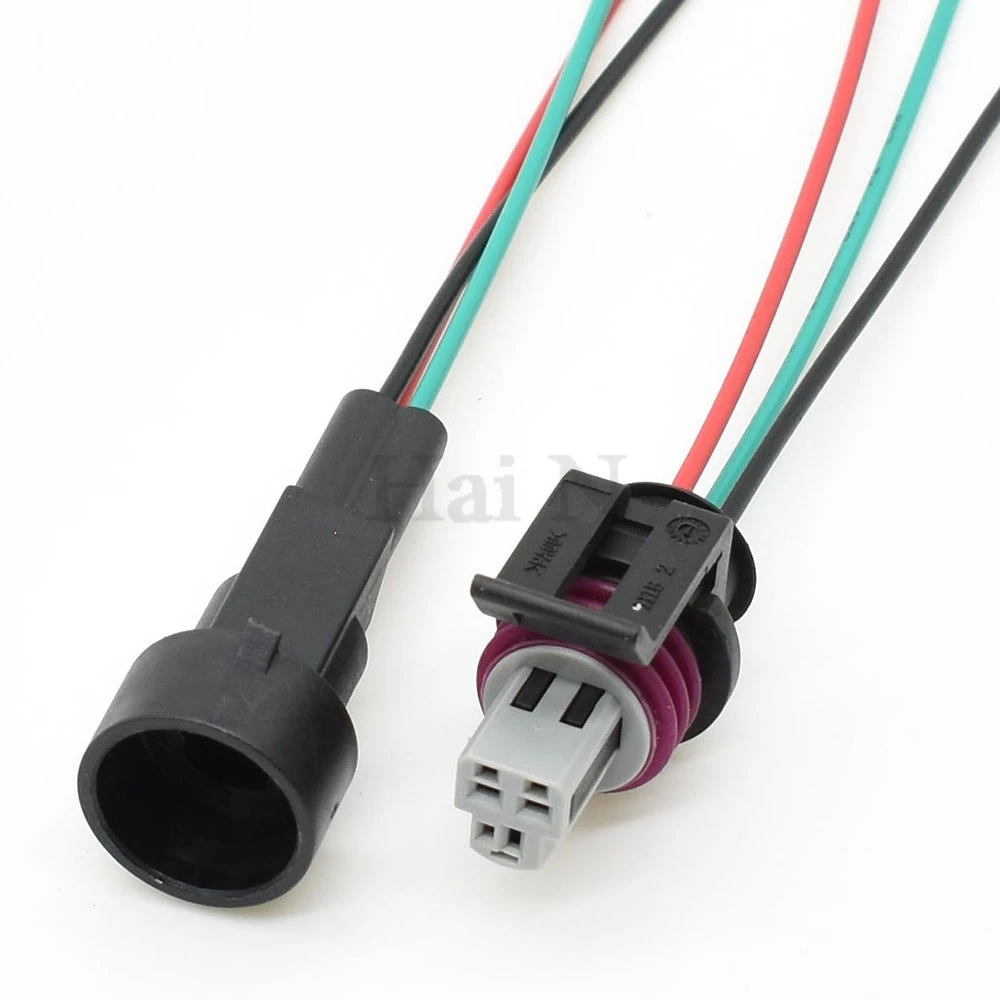 3 Pin Delphi LS TPS AEM MAP GT150 Female Male Automobile Connector Sensor Throttle Plug Connector 15397275 15397149