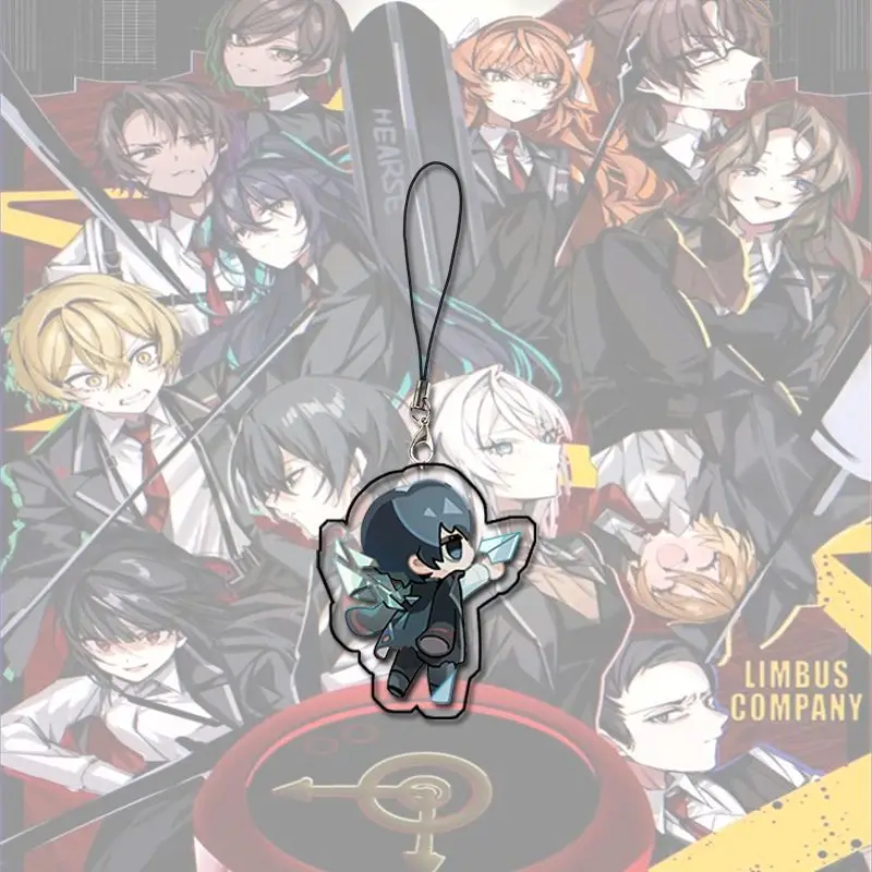 Anime Limbus Company Don Quixote Acrylic Phone Lanyards Phone Charm Decoration Backpack Accessories